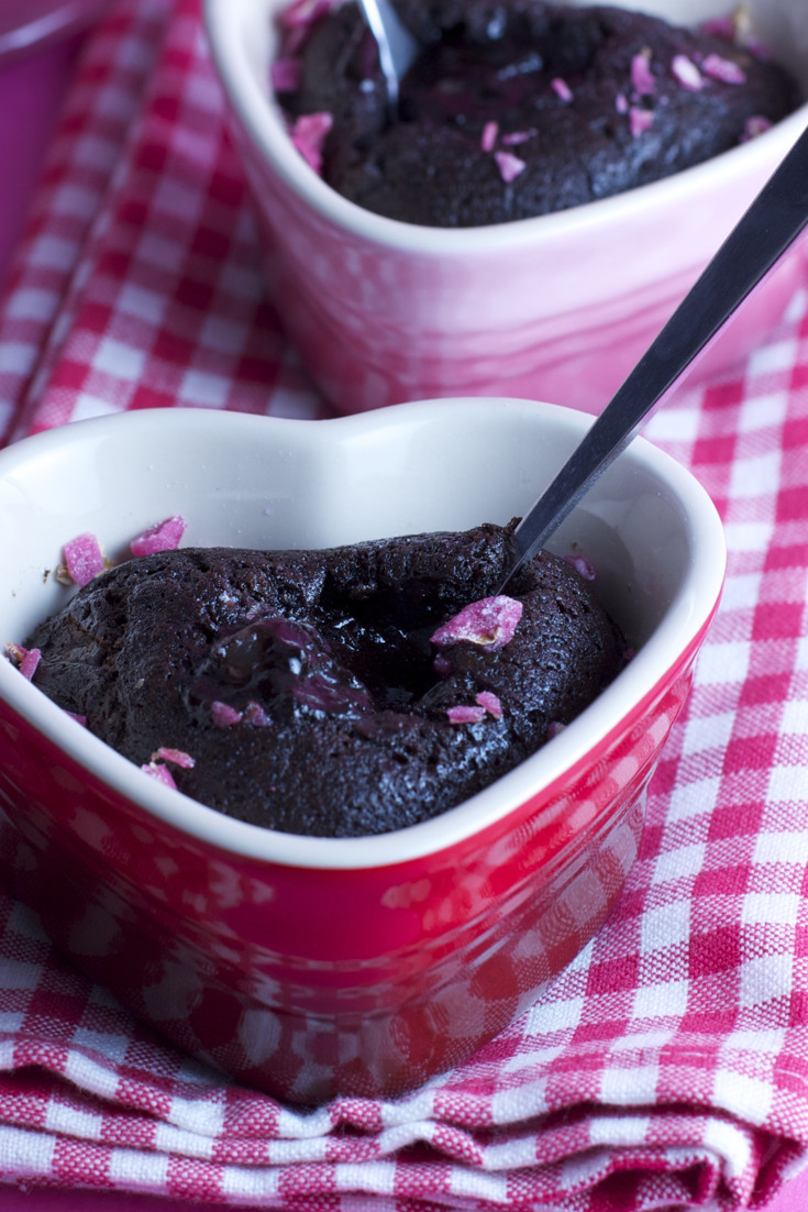 Turkish Delight Melting Chocolate Puddings Recipe Great British Chefs