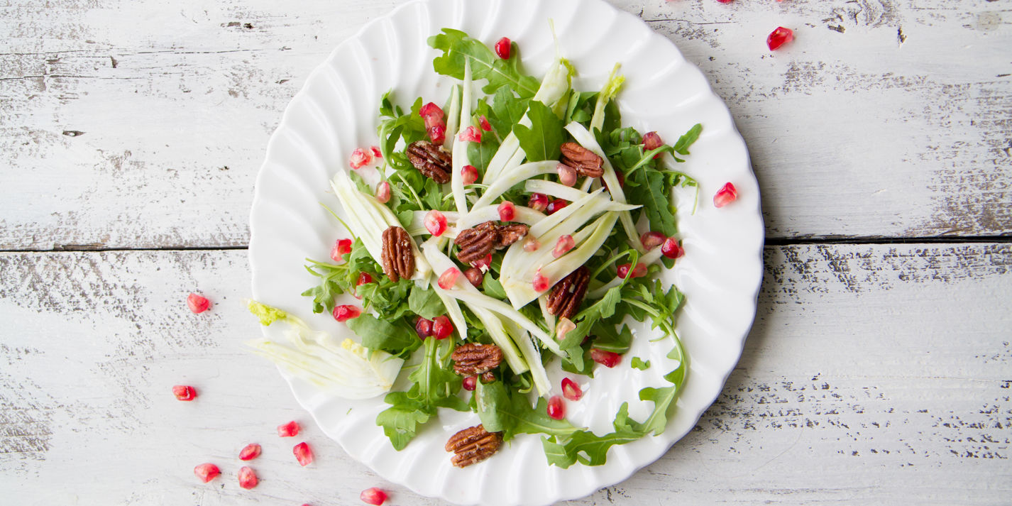 Rocket and Pecan Salad Recipe - Great British Chefs