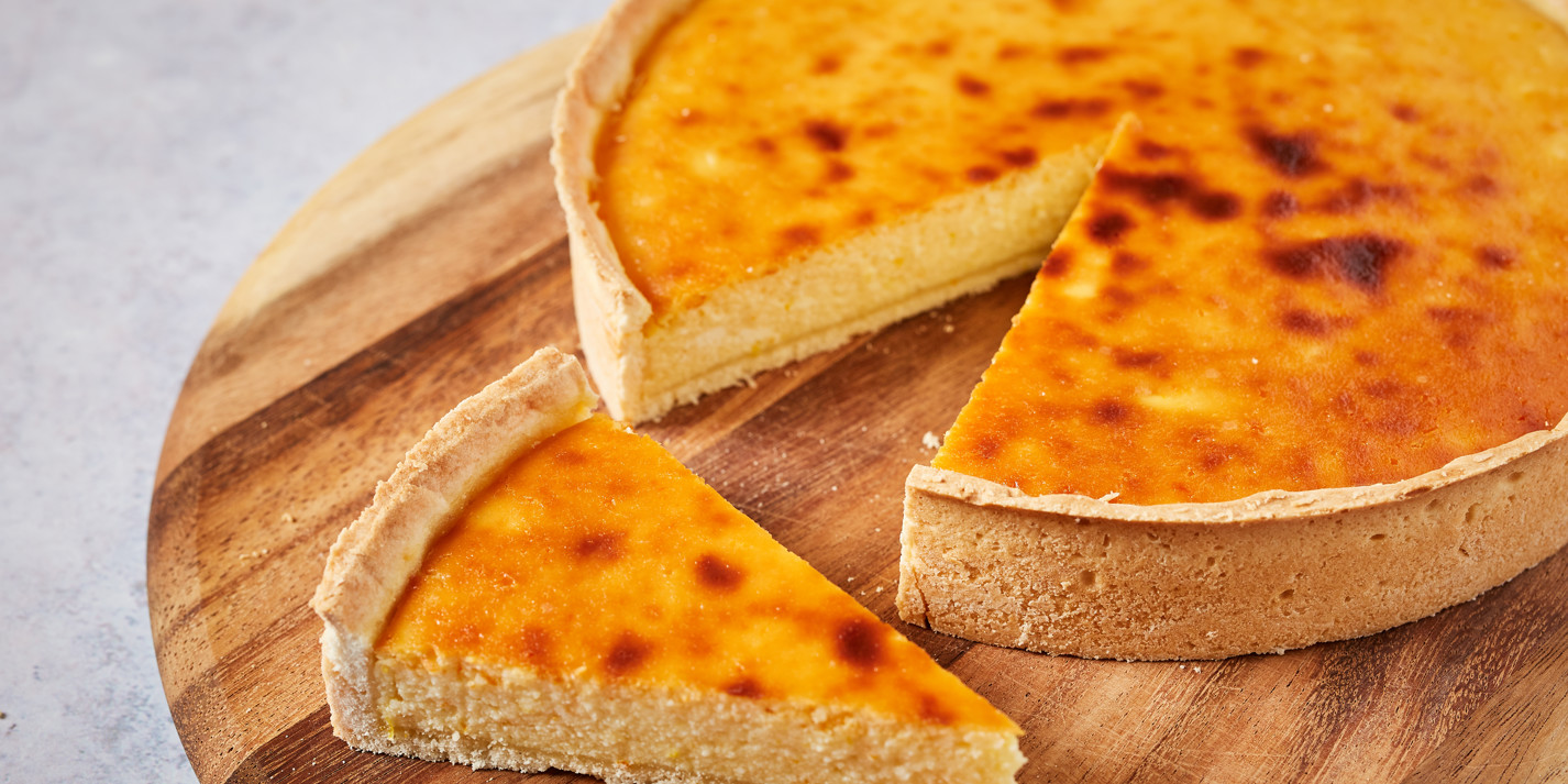 GlutenFree Sicilian Ricotta Pie Recipe Great British Chefs