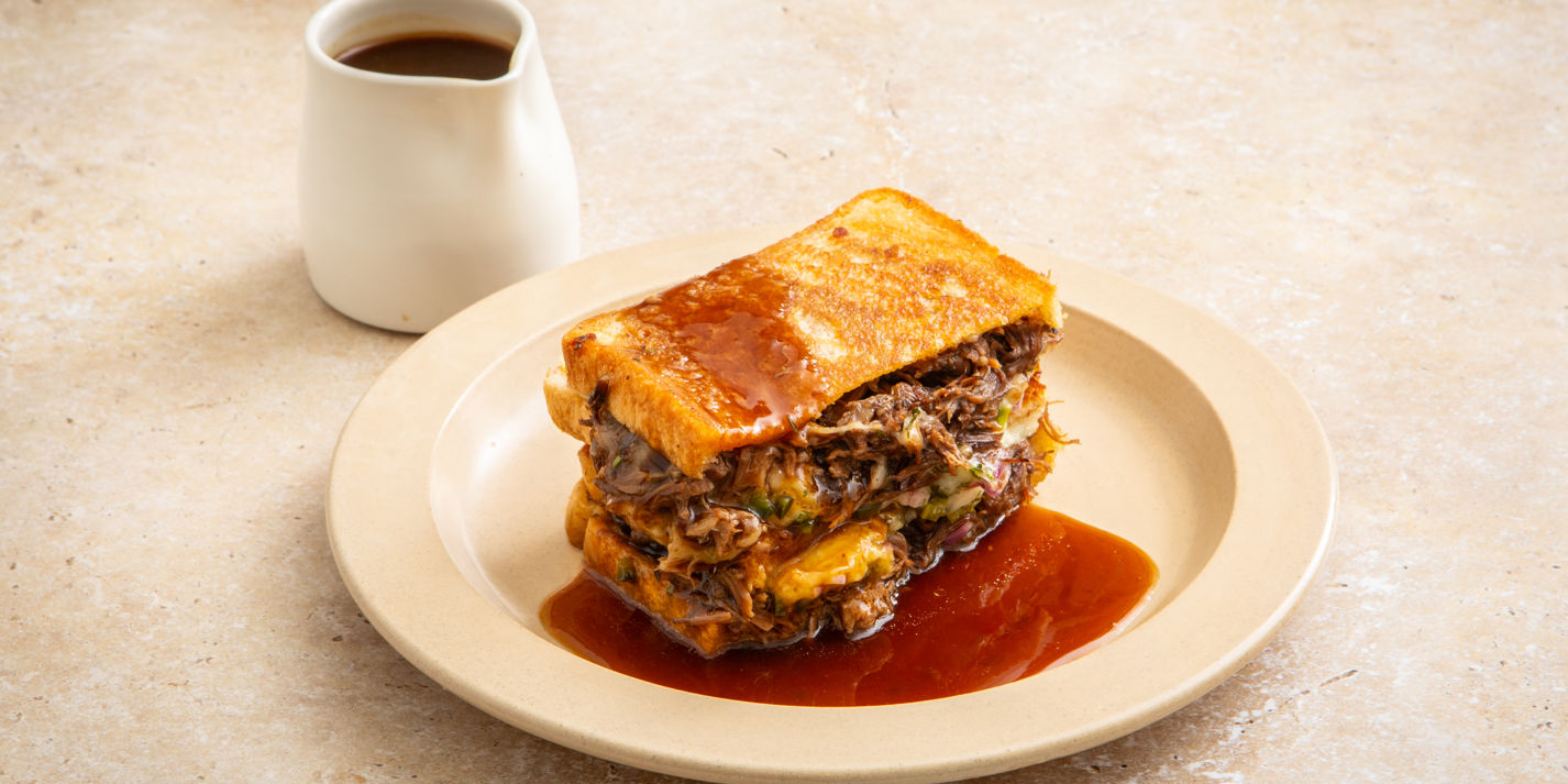 French Dip Toastie Recipe - Great British Chefs-image