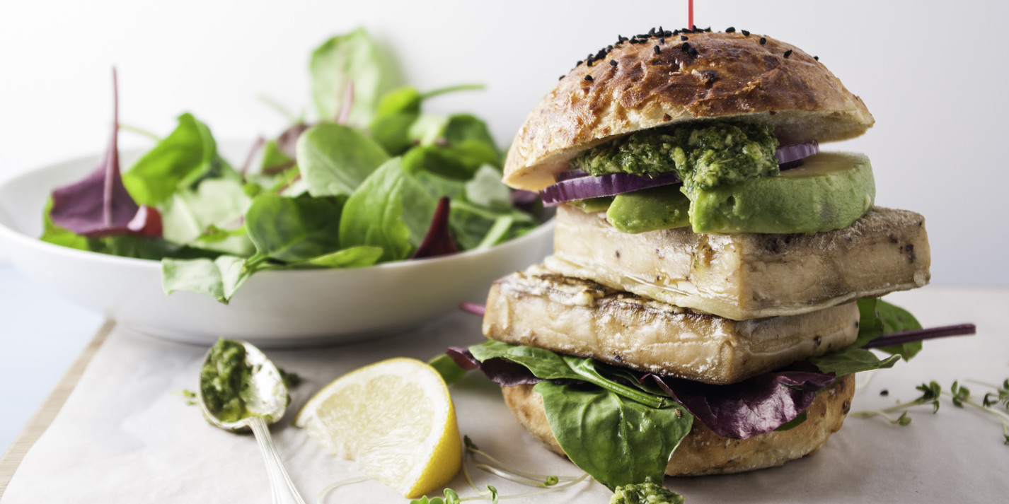 Tofu Burger Recipe - Great British Chefs