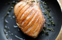 How to score a duck breast