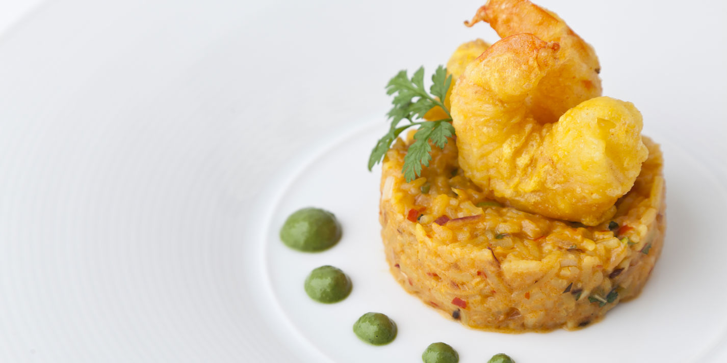 Khichdi Recipe with Chilli Prawns - Great British Chefs