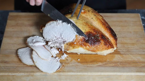 How to roast a turkey crown