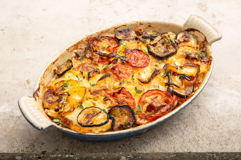 Ratatouille tartiflette