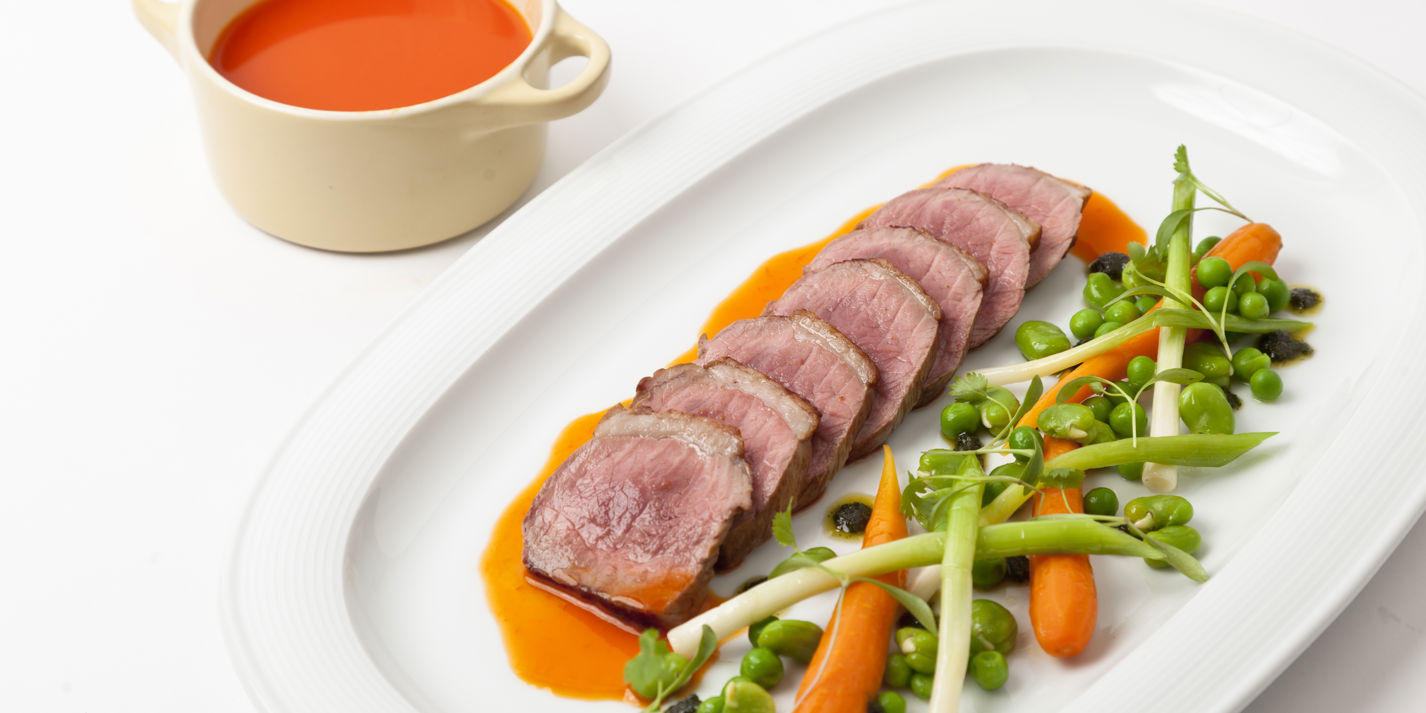 Vegetable Minestrone Soup With Roast Lamb Recipe - Great British Chefs