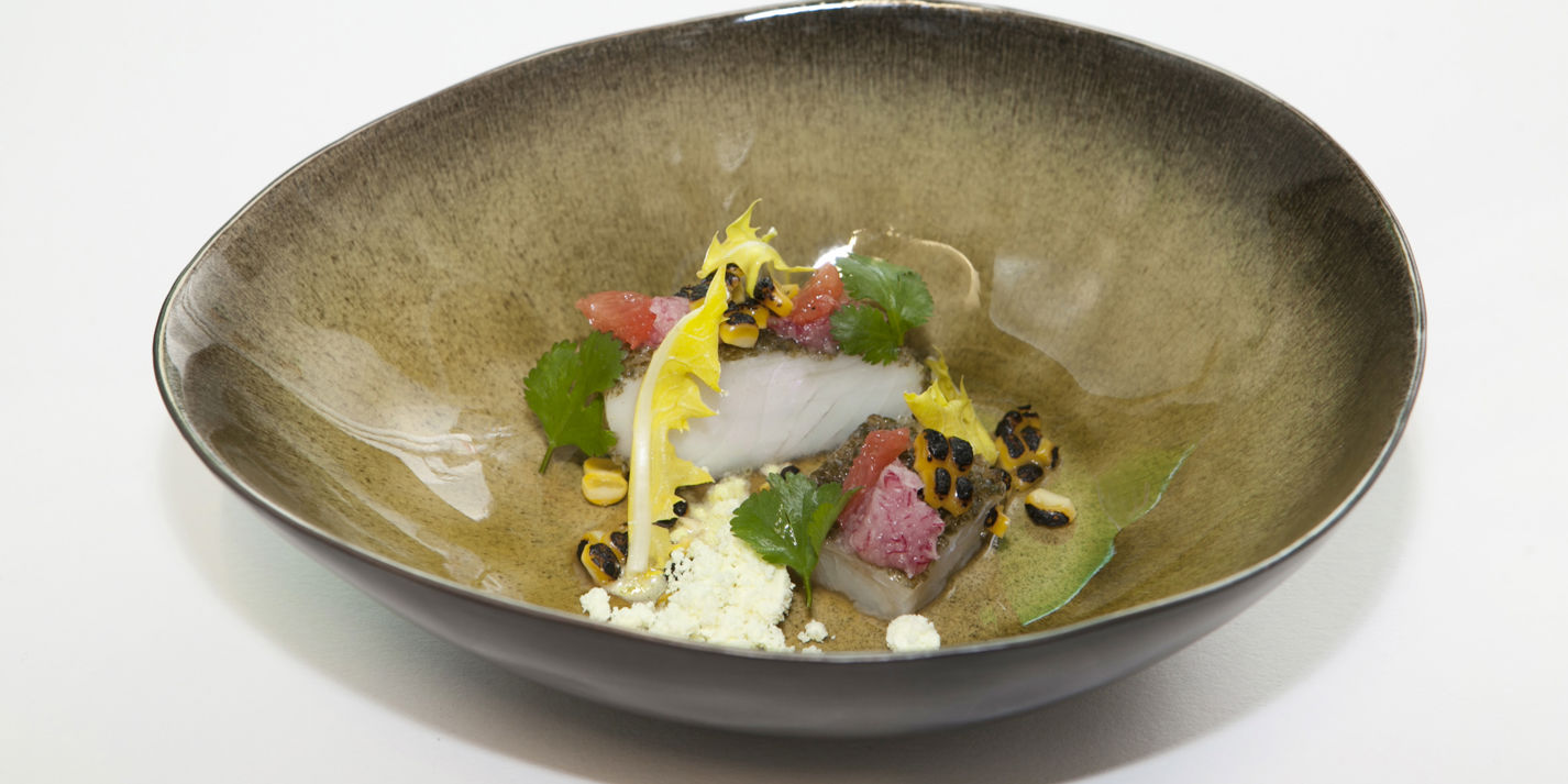 Sous Vide Pollock and Seaweed Recipe - Great British Chefs
