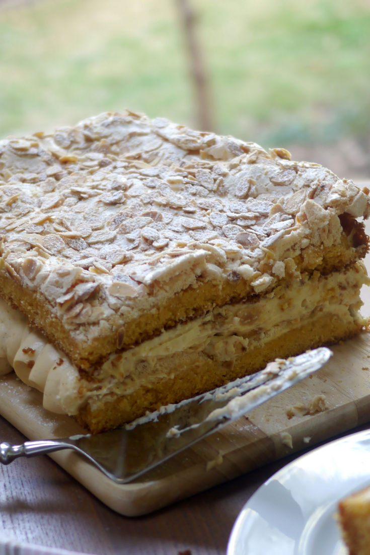 Kvæfjordkake - Norwegian Verdens Beste, or “World's Best Cake” -  gluten-free 🌟 I've been meaning to make this forever, and mine came out …  | Instagram