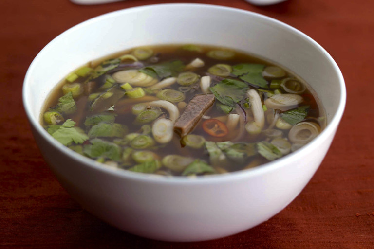 Vietnamese pho soup