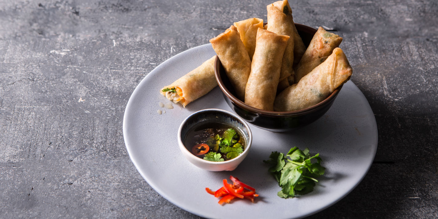 Baked Vegetable Spring Rolls With Filo Pastry • Recipes and Places