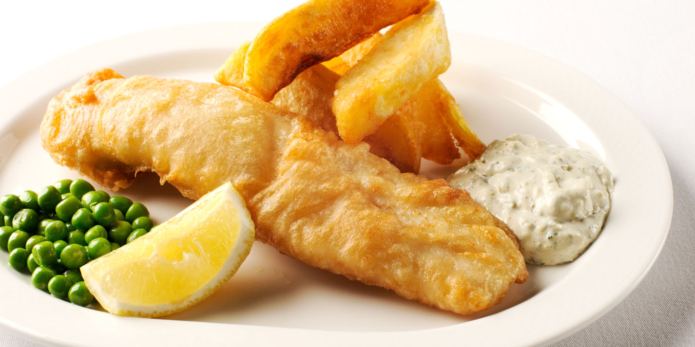 Gluten Free Fish and Chips  with Homemade Tartar Sauce