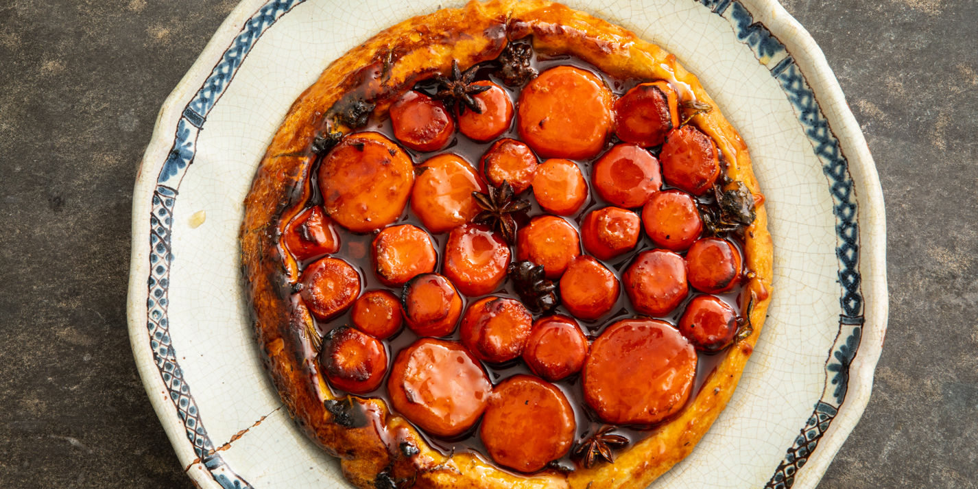 Spiced Root Veg Tarte Tatin Recipe - Great British Chefs