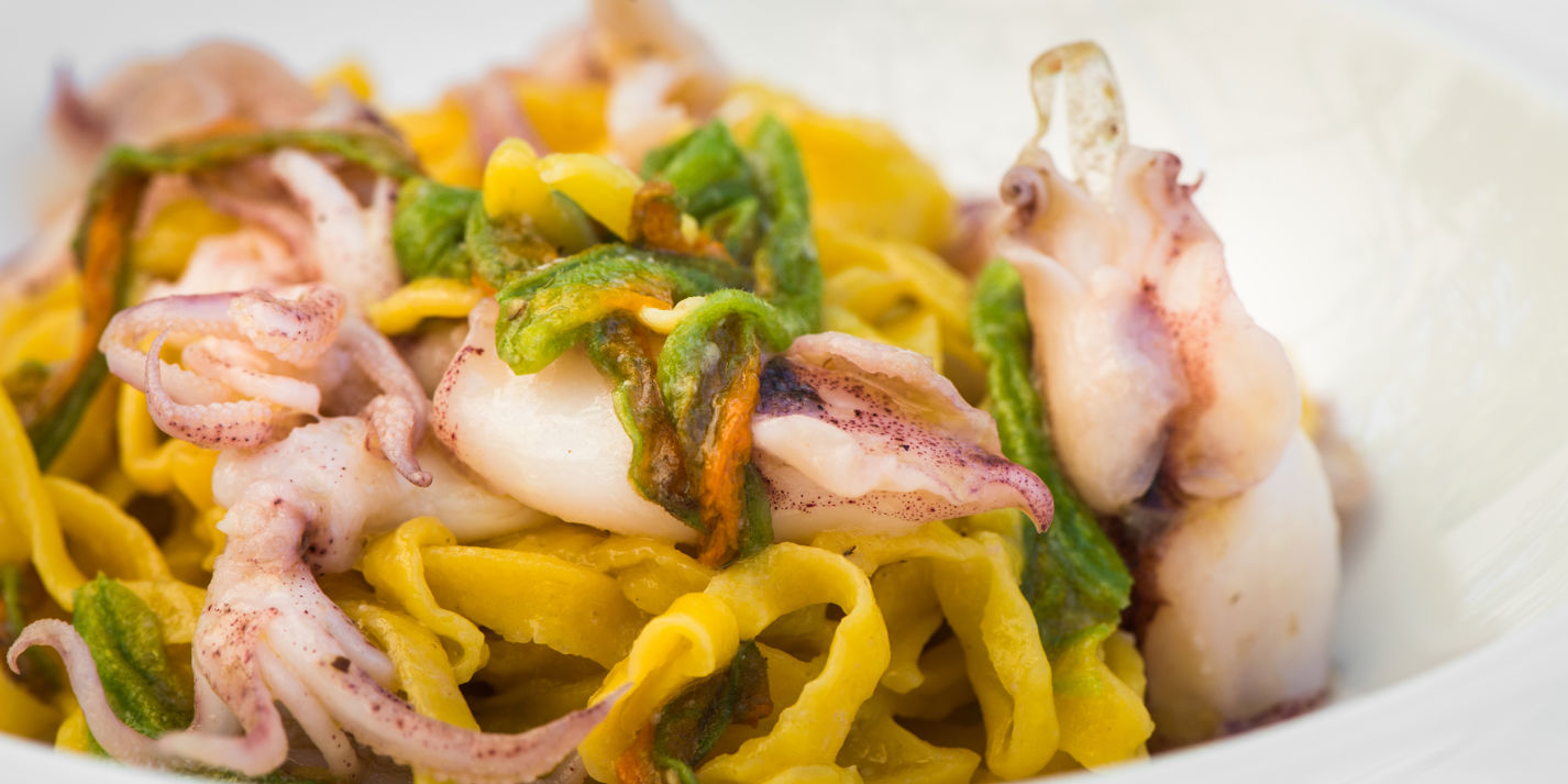 Squid Tagliolini Recipe - Great Italian Chefs-image