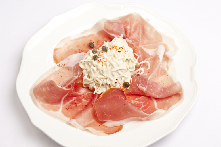 Bayonne ham and celeriac remoulade