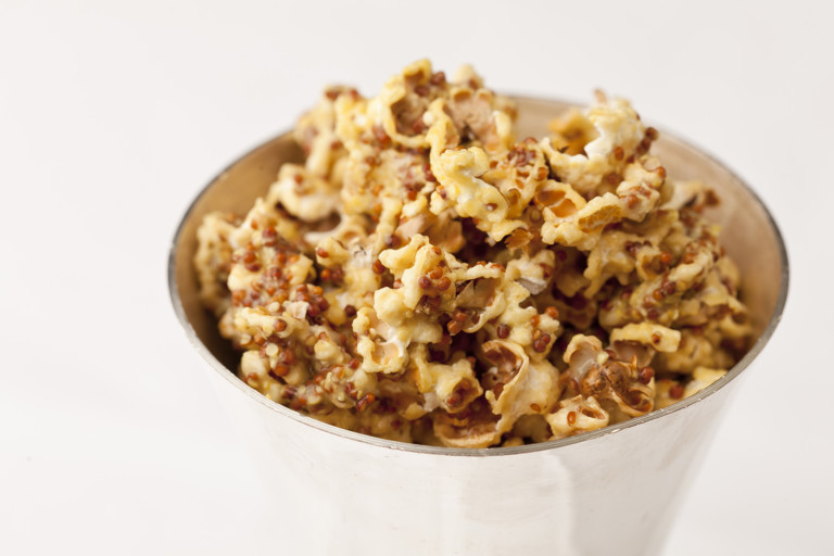 Honey mustard popcorn