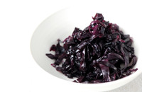 Braised red cabbage