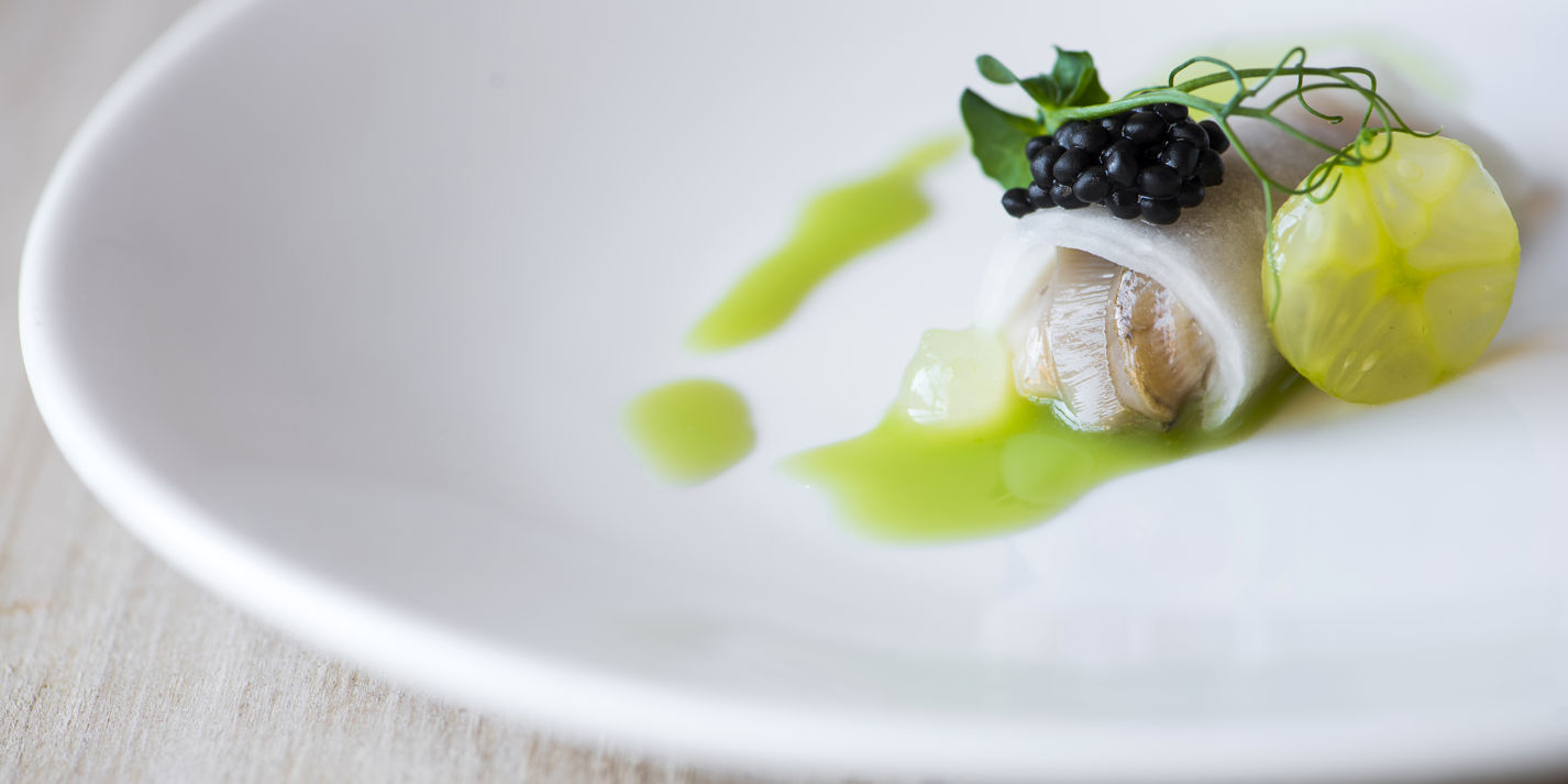 Oyster and Cucumber Canapé Recipe - Great British Chefs