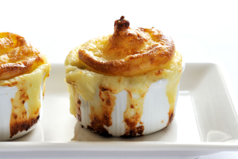 Smoked fish pie with cheddar mash topping