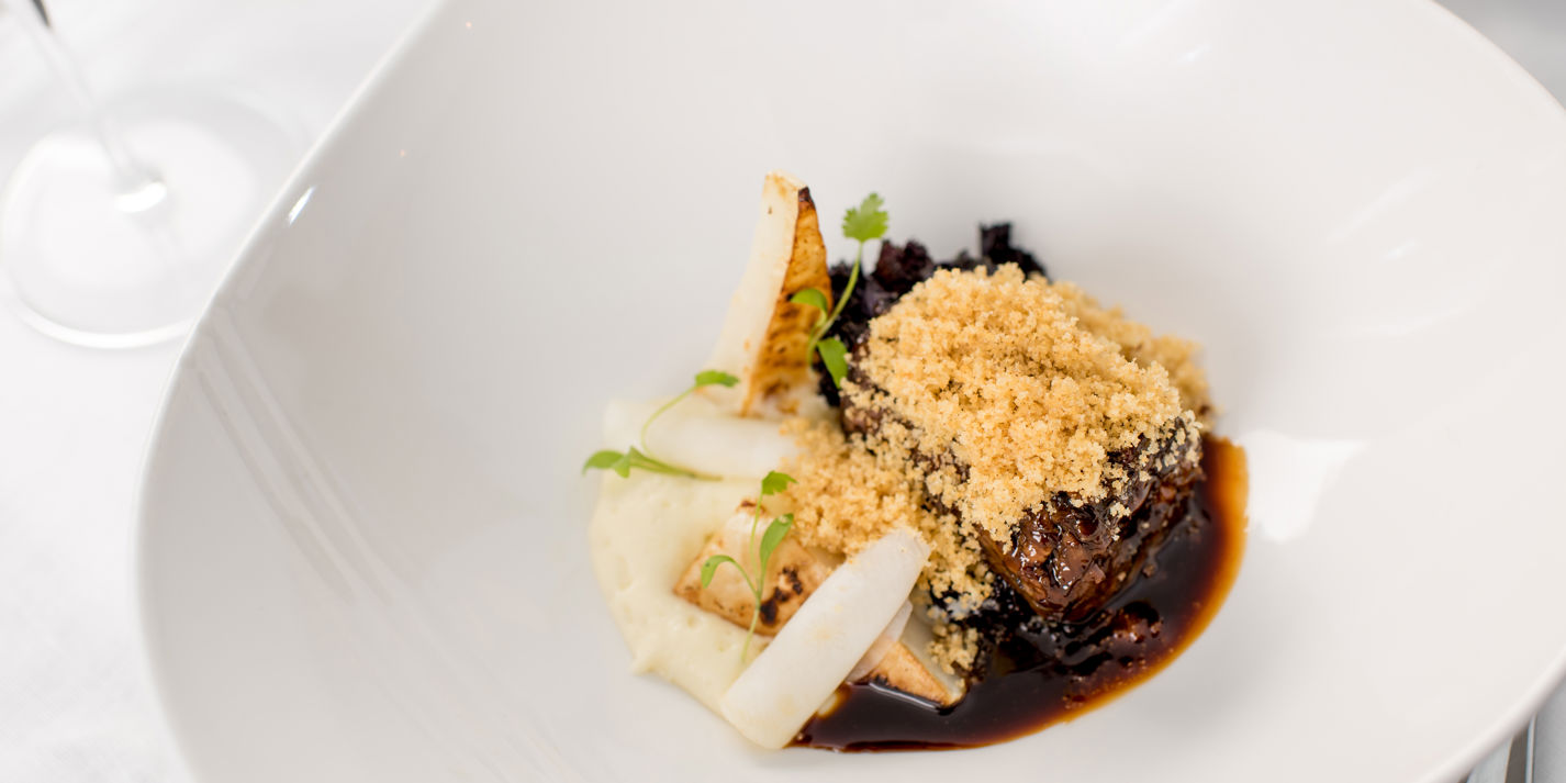 Braised Oxtail with Celeriac Recipe - Great British Chefs