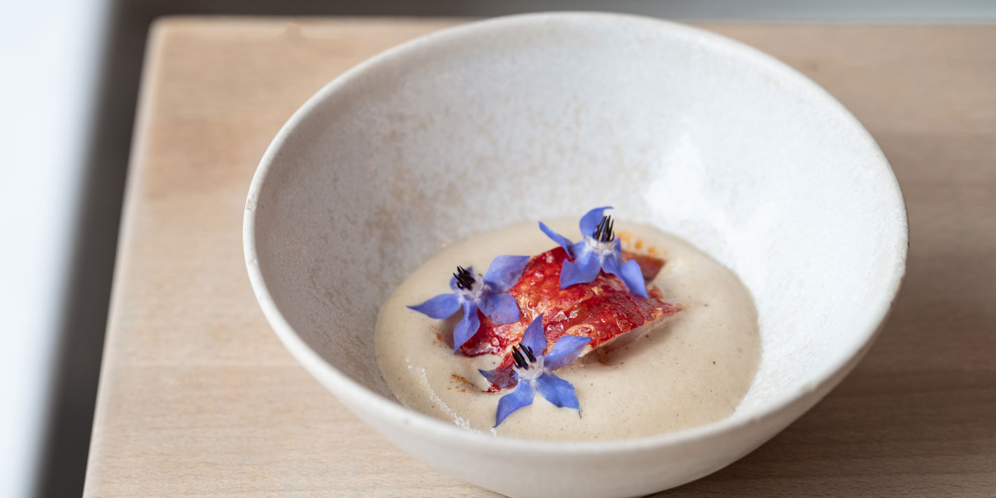 Uchiki Kuri Squash with Lobster Recipe Great British Chefs