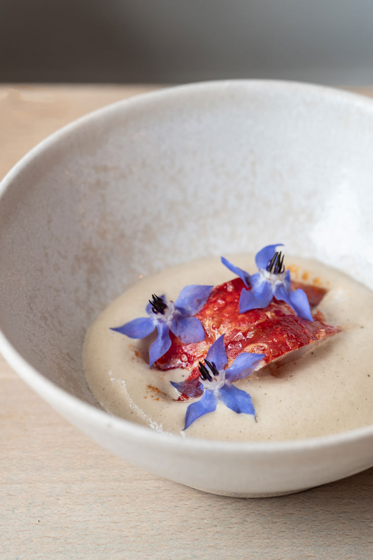 Uchiki Kuri Squash with Lobster Recipe Great British Chefs