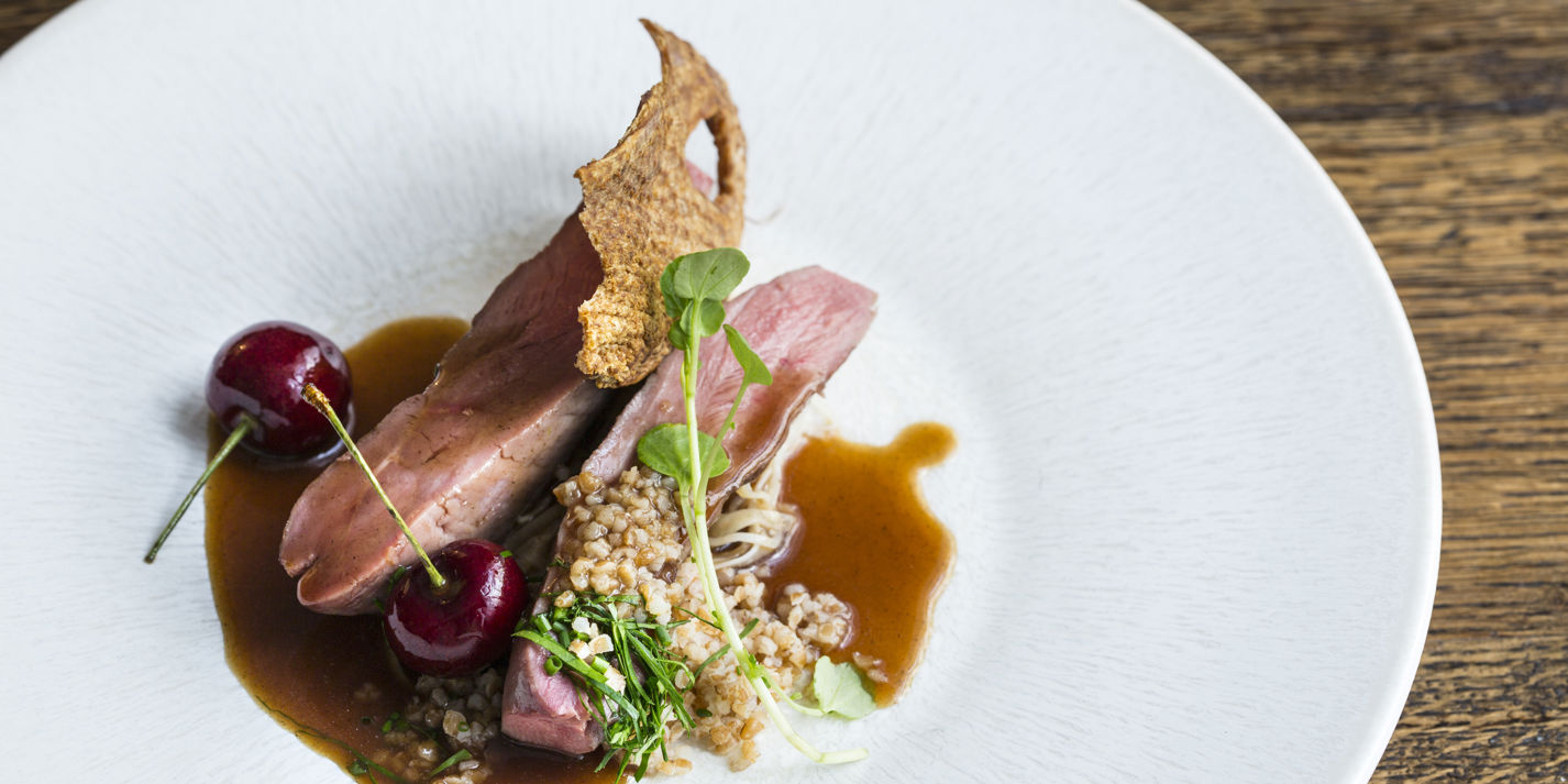 Sous vide duck