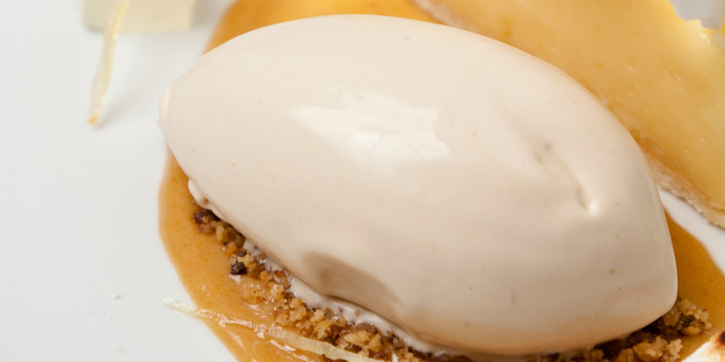 Pine Nut Ice Cream Recipe Great British Chefs