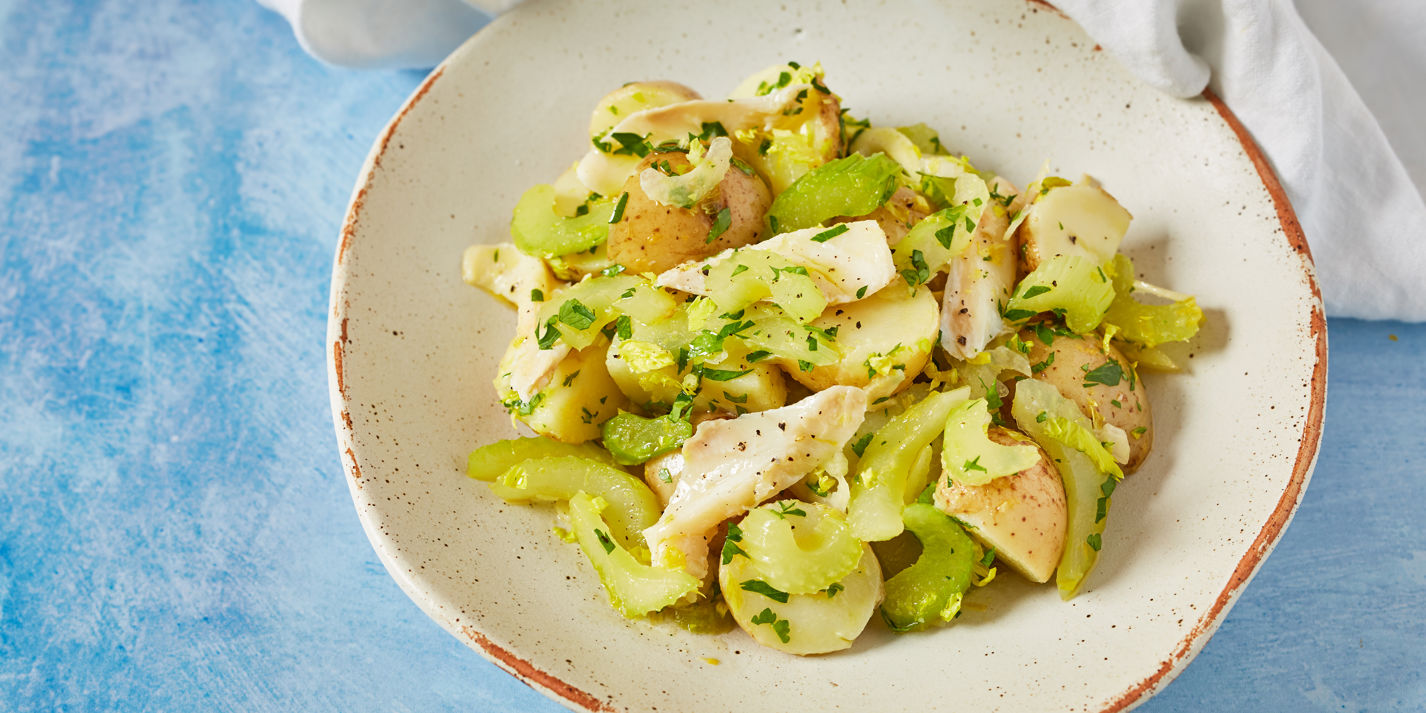 Celery, Potato and Salt Cod Salad Recipe - Great British Chefs