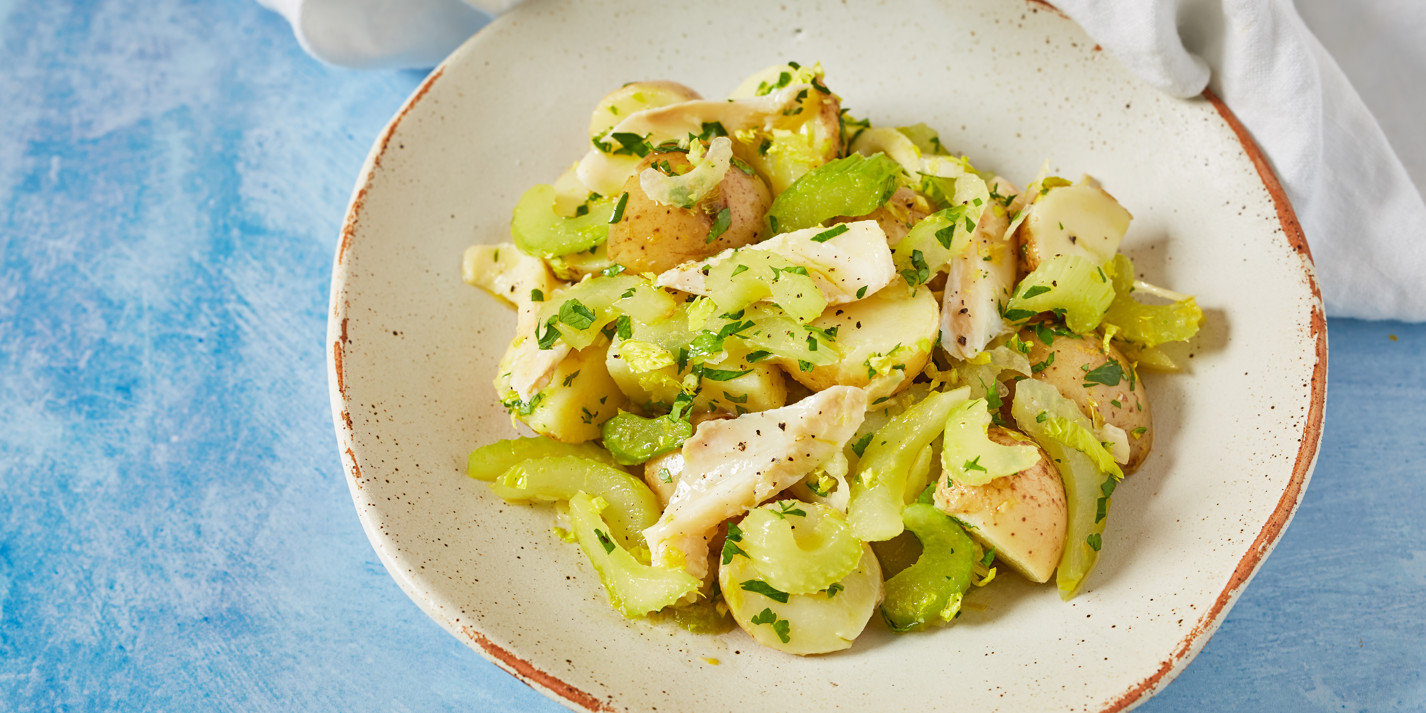 Celery, Potato and Salt Cod Salad Recipe Great British Chefs