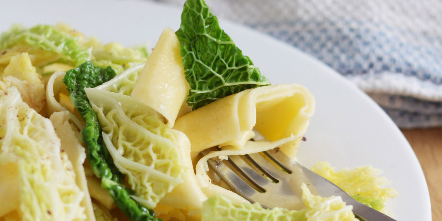 Garlic Butter Noodles with Cabbage Recipe - Great British Chefs