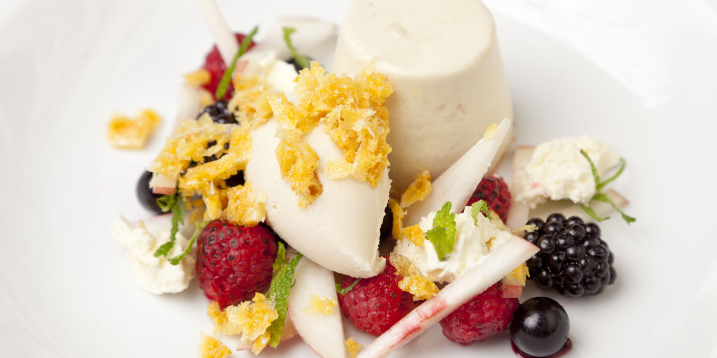 Mugwort Panna Cotta Recipe - Great British Chefs