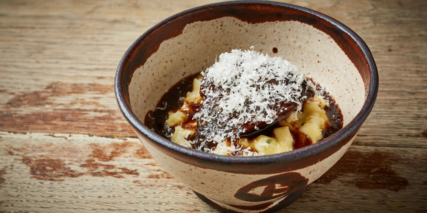 Beef Cheek with Parsnip 'Risotto' Recipe - Great British Chefs