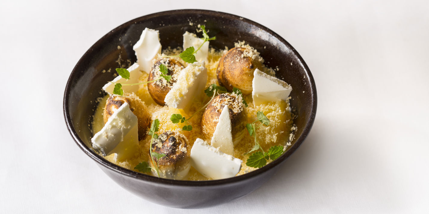 Lemon Posset Recipe with Italian Meringue - Great British Chefs
