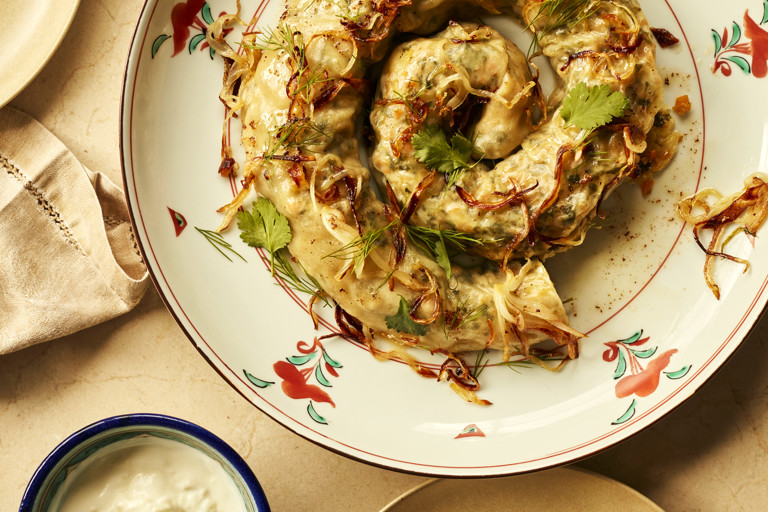 Oromo - Kyrgyz rolled dumplings