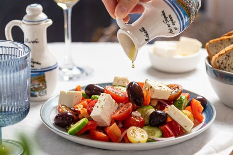 The essential Greek store cupboard ingredients