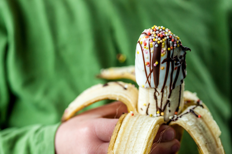 Banana pops