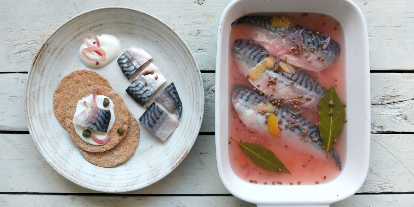 Soused Mackerel Recipe - Great British Chefs