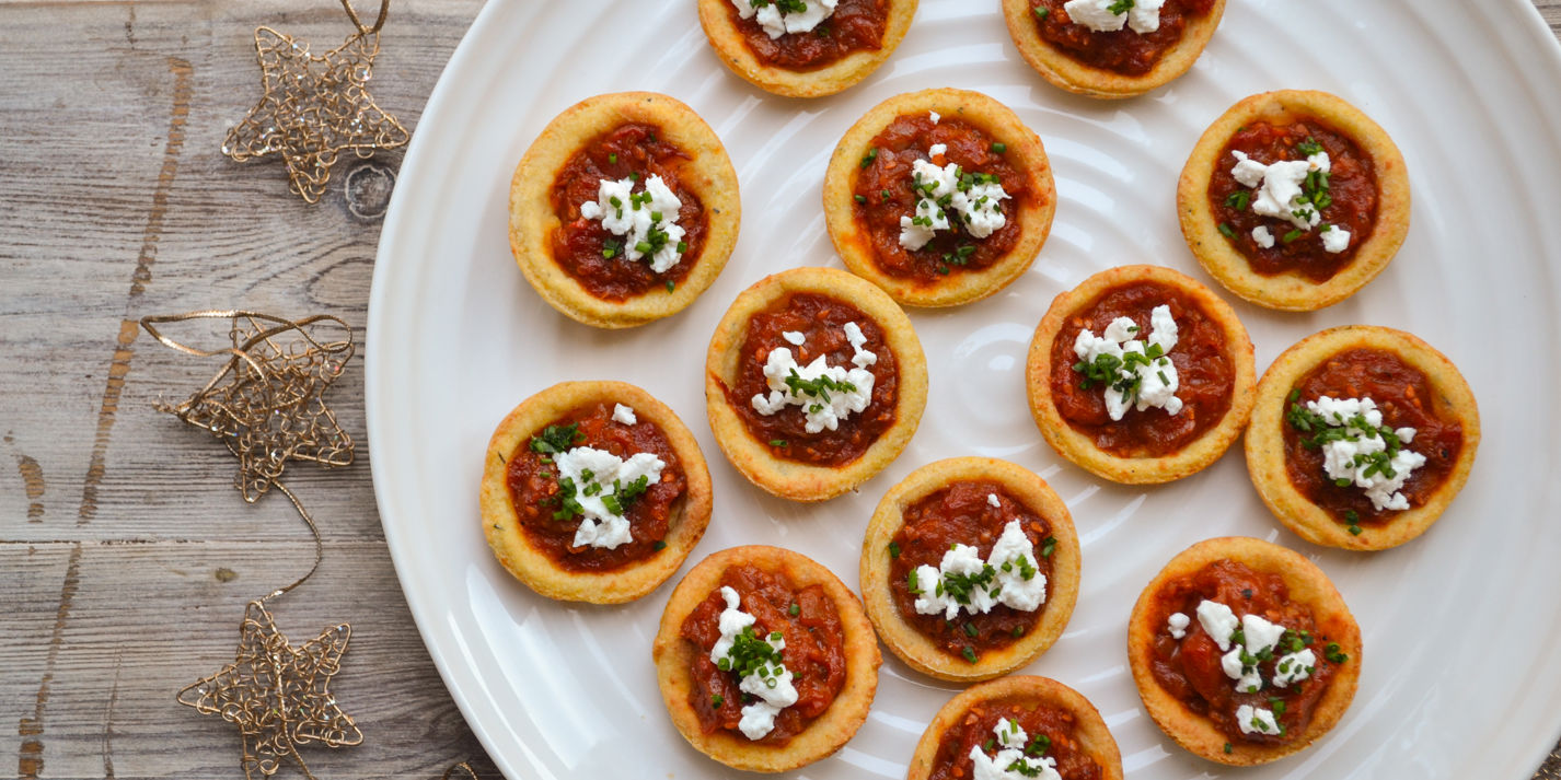 Tomato Tartlet Recipe with Polenta Pastry - Great British Chefs