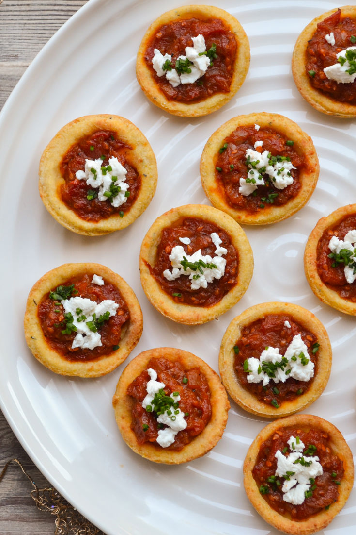 Tomato Tartlet Recipe with Polenta Pastry Great British Chefs