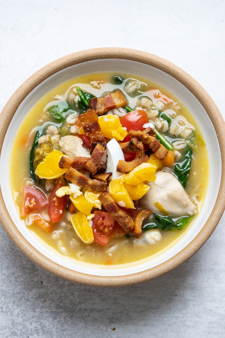 Leftover chicken soup Great British Chefs