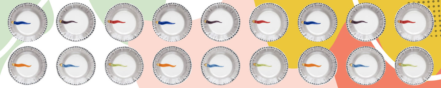 Win a set of 6 Italian ceramic soup plates