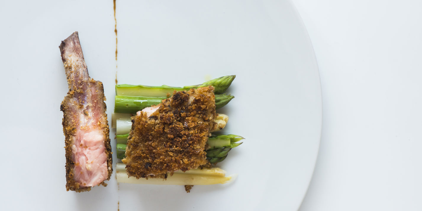 Crusted Iberian Pork Rib Recipe - Great Italian Chefs
