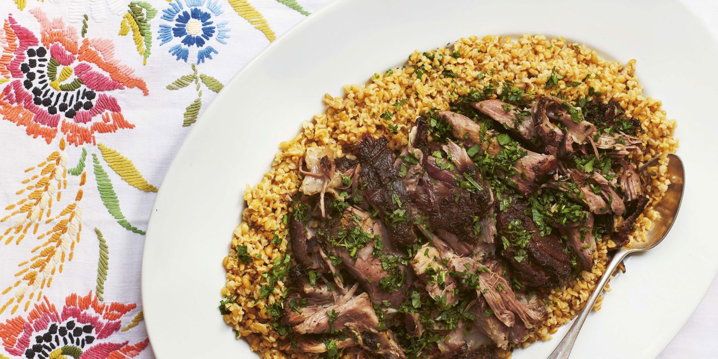 Lamb Shoulder with Herbs and Preserved Lemons Recipe - Great British Chefs