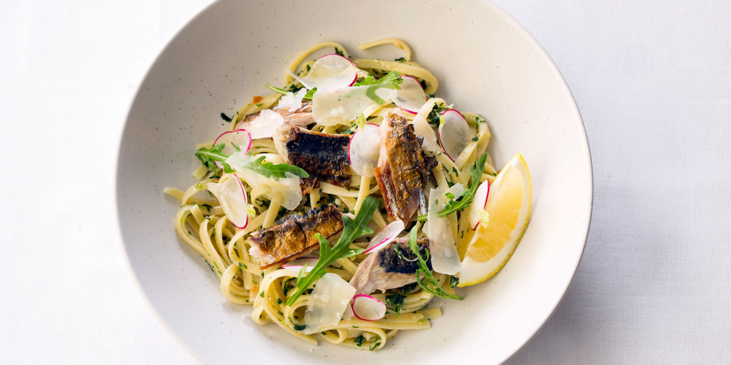 Mackerel Linguine Recipe Great British Chefs