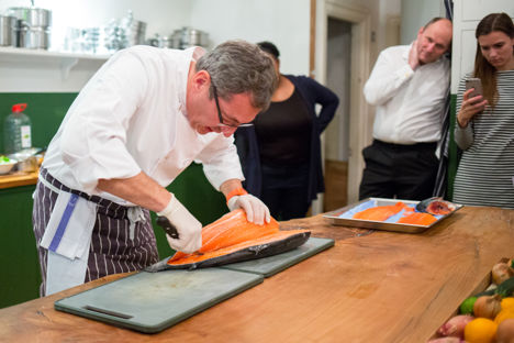 Cook school confidential: cooking with Fjord Trout