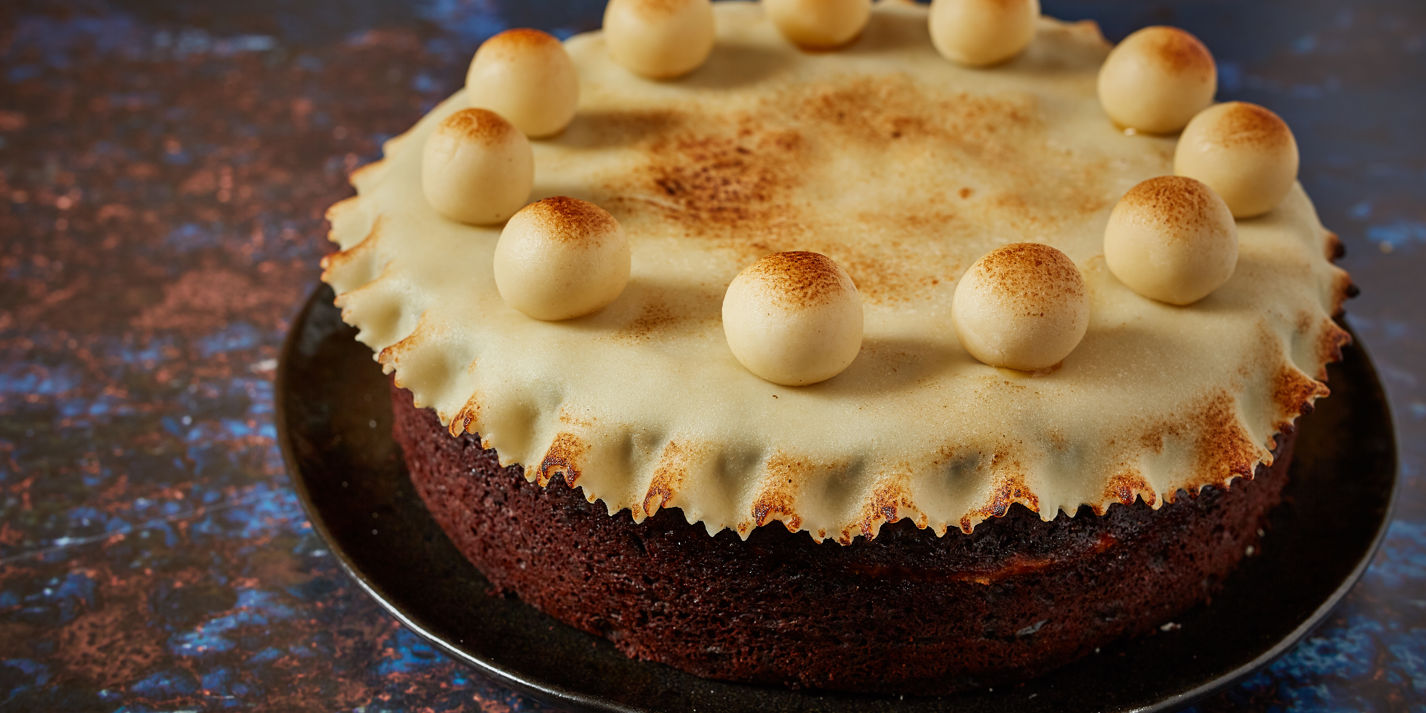 Chocolate Gluten-Free Simnel Cake Recipe - Great British Chefs