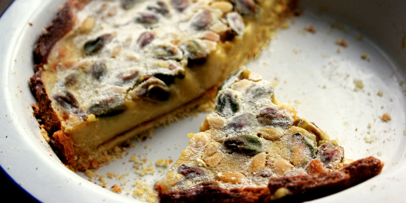 Pistachio and Lemon Tart Recipe - Great British Chefs