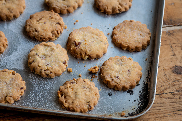 Hazelnut biscuits