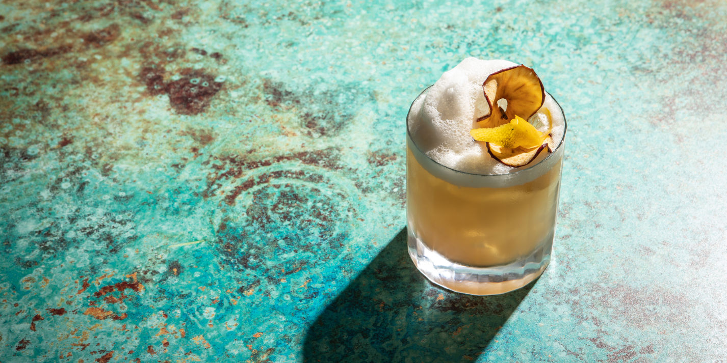 Apple and Honey Sake Sour Recipe - Great British Chefs