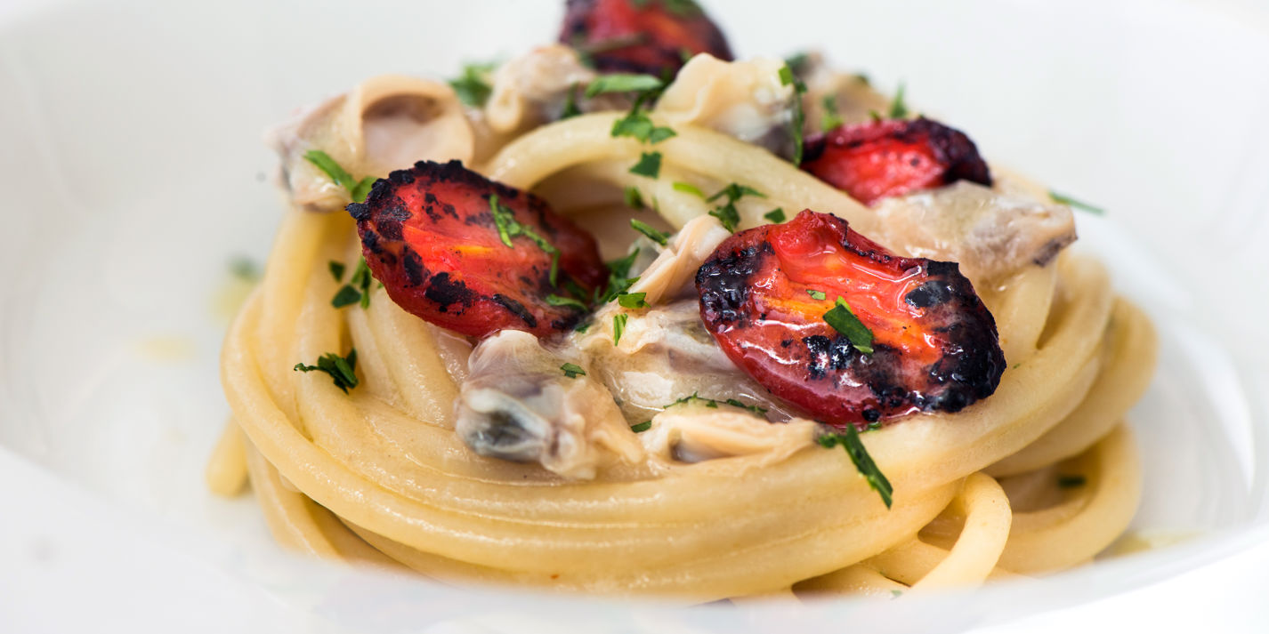 Spaghetti Recipe with Clams - Great Italian Chefs